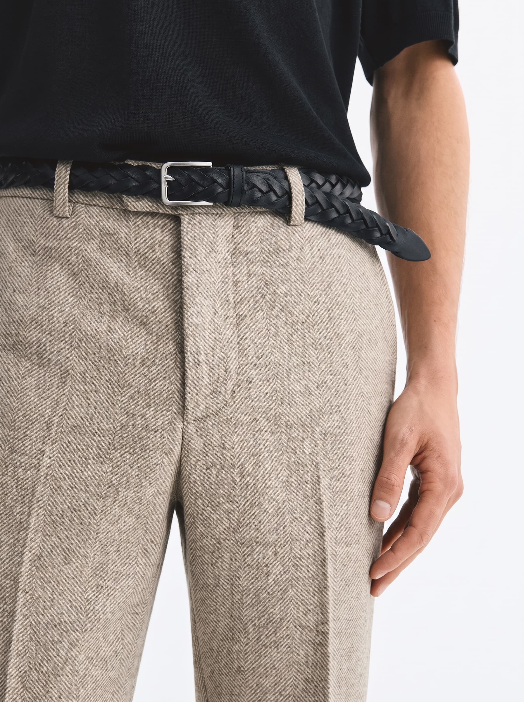 The Cove Herringbone Trouser