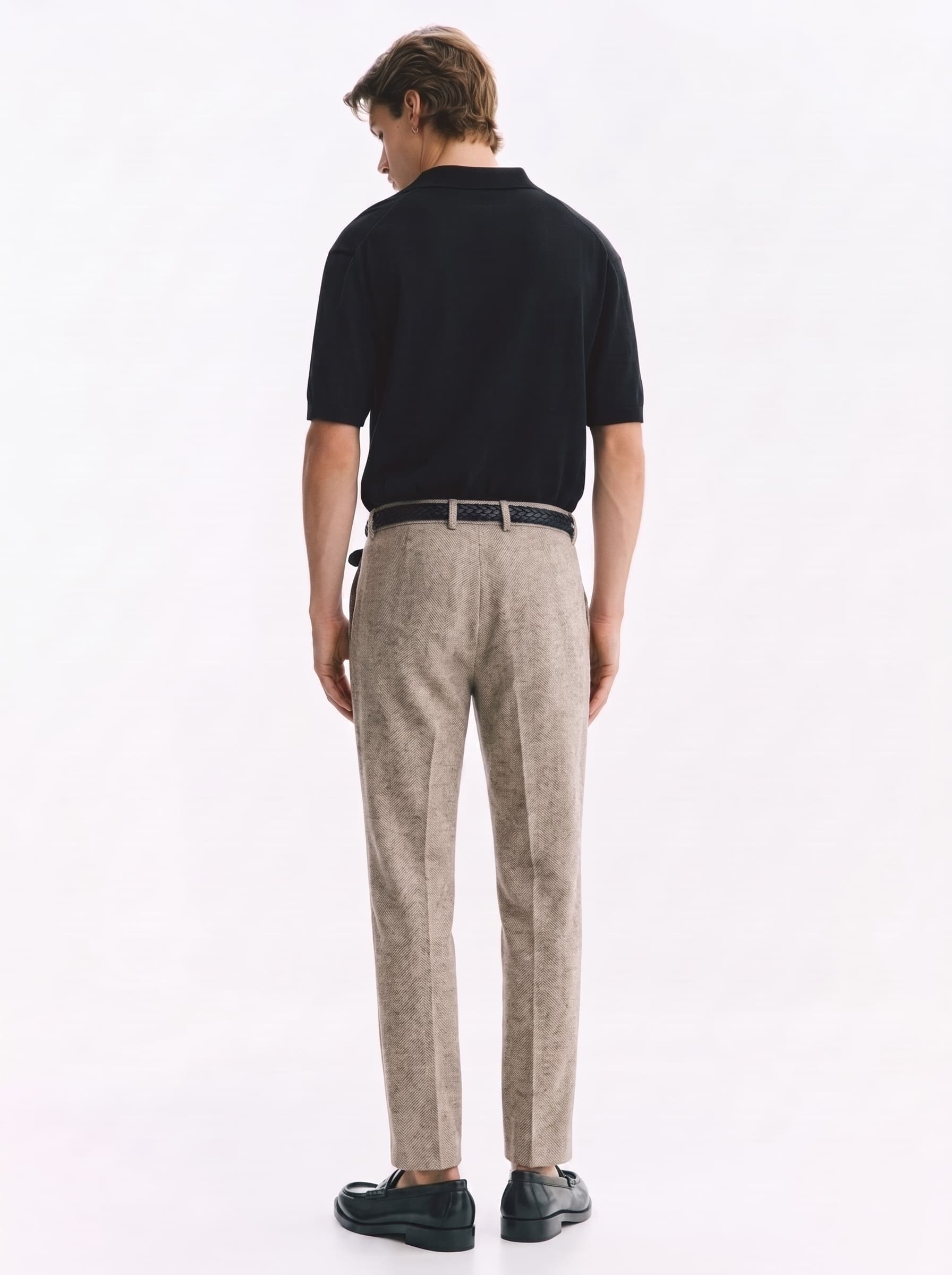 The Cove Herringbone Trouser